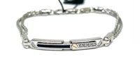 Pulsera Zancan Hombre in Plata EXB494R-N - EXB494R-N